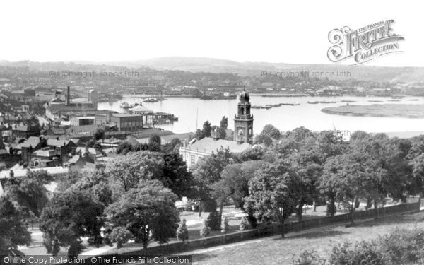 Photo of Chatham, View From Great Lines c.1955