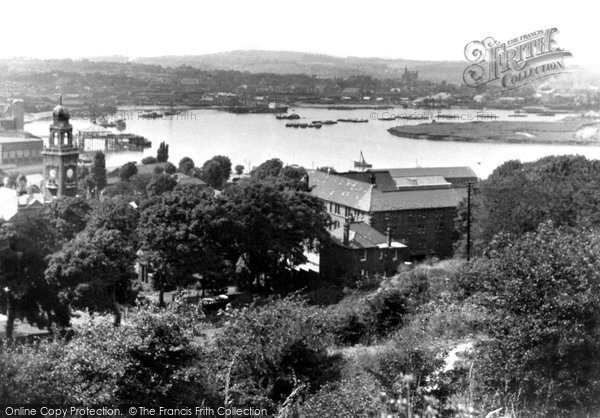 Photo of Chatham, View From Great Lines c.1955