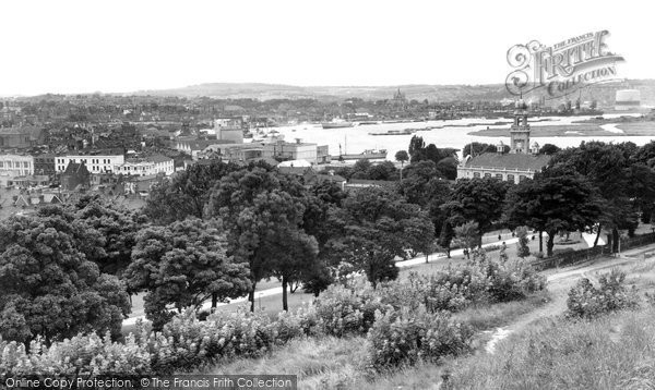 Photo of Chatham, View From The Great Lines c.1960