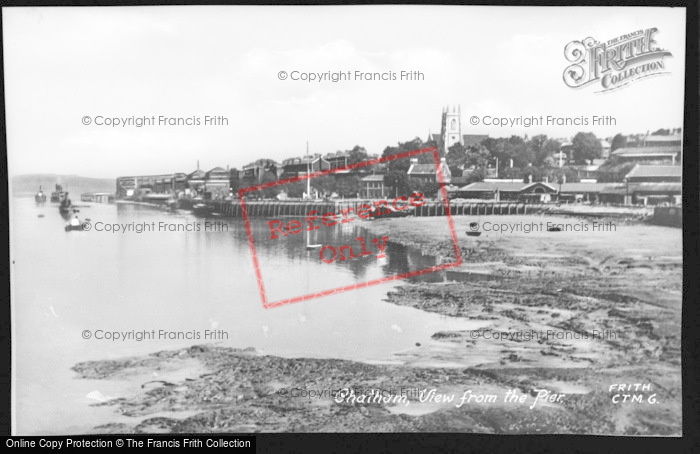 Photo of Chatham, View From The Pier c.1955