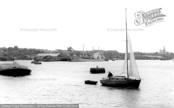Photo of Chatham, View From The Pier c.1965