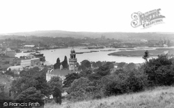 View Of Medway c.1965, Chatham