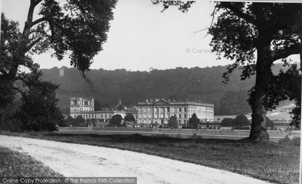 Photo of Chatsworth House, 1886