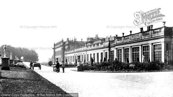 Photo of Chatsworth House, And Italian Gardens c.1870