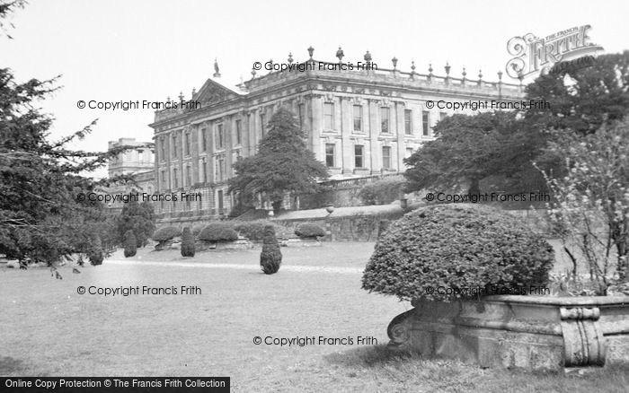 Photo of Chatsworth House, c.1950