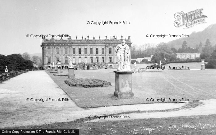 Photo of Chatsworth House, c.1950