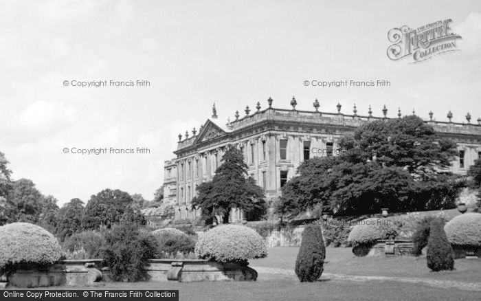 Photo of Chatsworth House, c.1955