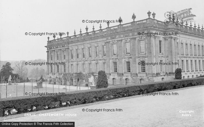 Photo of Chatsworth House, c.1960