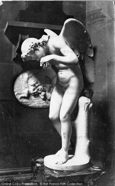 Photo of Chatsworth House, Cupid And Butterfly c.1876