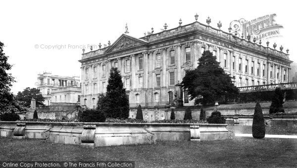 Photo of Chatsworth House, West Front c.1870
