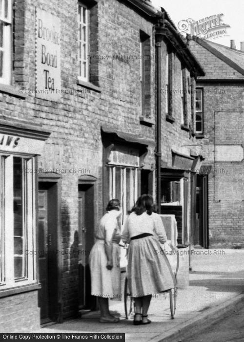 Photo of Chatteris, High Street, Admiring The Baby c.1955