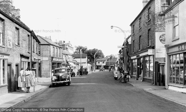 Photo of Chatteris, High Street c1955