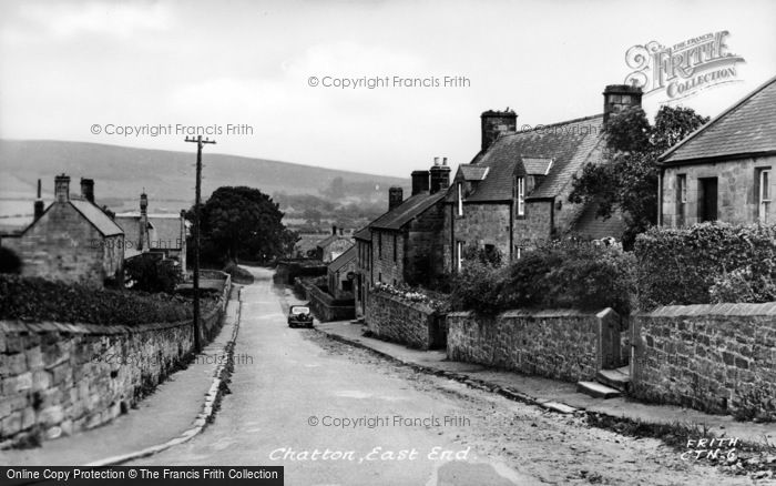 Photo of Chatton, East End c.1955