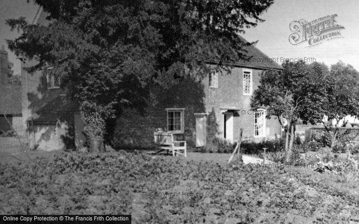 Photo of Chawton, Jane Austen's House From The Garden c.1950