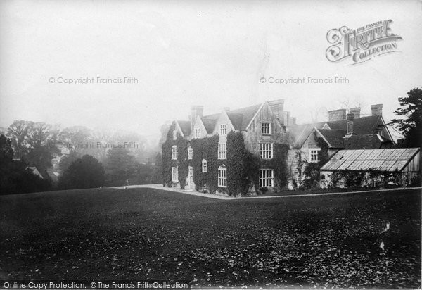 Photo of Chawton, Manor House 1897