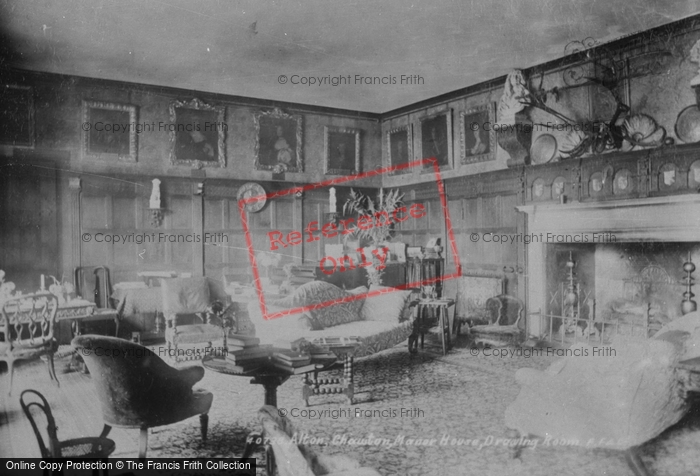 Photo of Chawton, Manor House, Drawing Room 1897