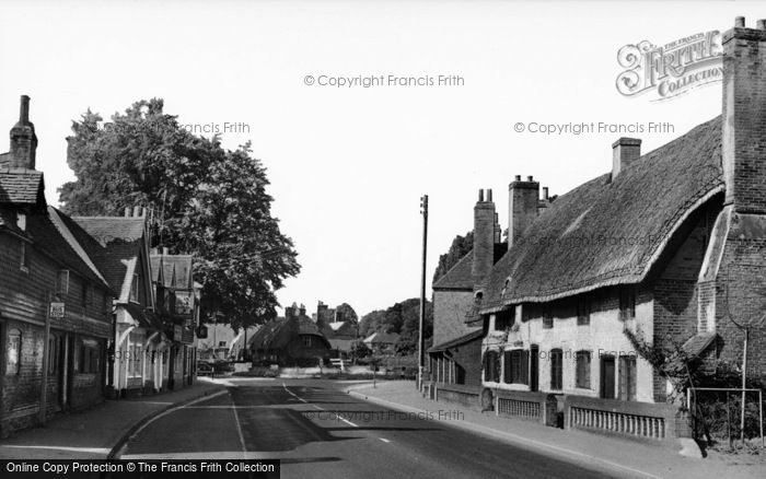 Photo of Chawton, The Village c.1950