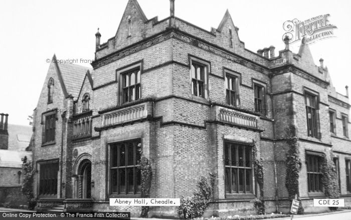 Photo of Cheadle, Abney Hall c.1960