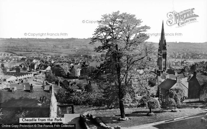 Photo of Cheadle, From The Park c.1955