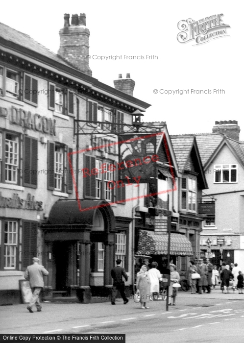 Photo of Cheadle, George And Dragon Hotel, High Street c.1960