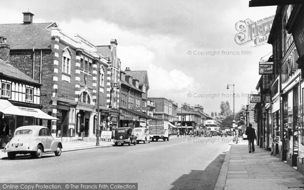 Photo of Cheadle, High Street c1955