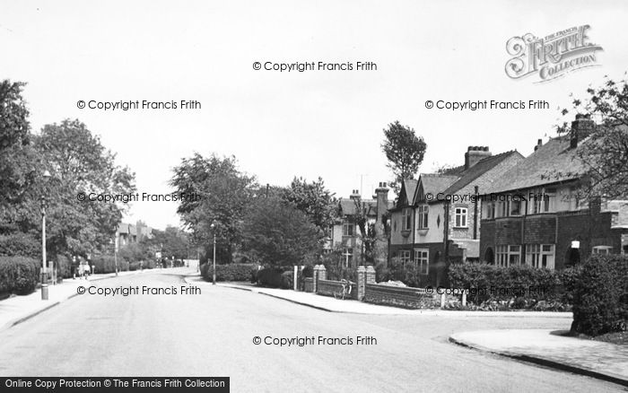 Photo of Cheadle Hulme, Albert Road c.1955