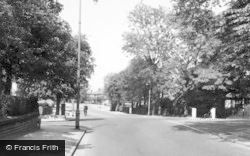 Albert Road Corner c.1960, Cheadle Hulme