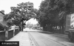 Cheadle Road c.1950, Cheadle Hulme