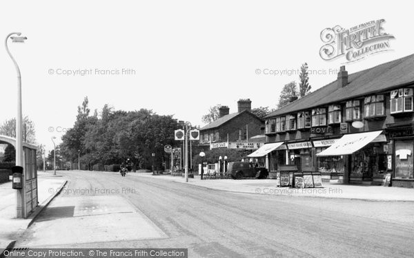 Photo of Cheadle Hulme, Cheadle Road c.1955