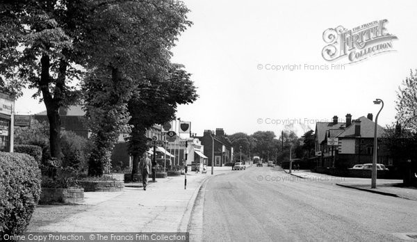 Photo of Cheadle Hulme, Cheadle Road c.1955