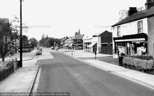 Cheadle Hulme, Cheadle Road C.1960 - Francis Frith