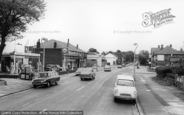 Photo of Cheadle Hulme, Cheadle Road c.1965