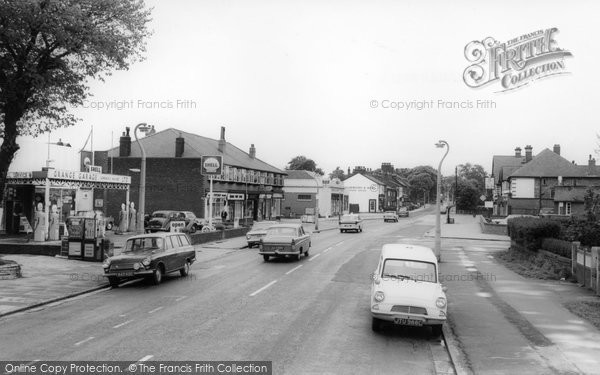 Photo of Cheadle Hulme, Cheadle Road c1965