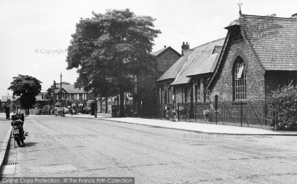 Photo of Cheadle Hulme, Church Road c.1950