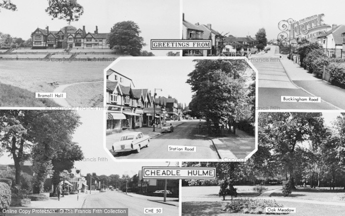 Photo of Cheadle Hulme, Composite c.1960