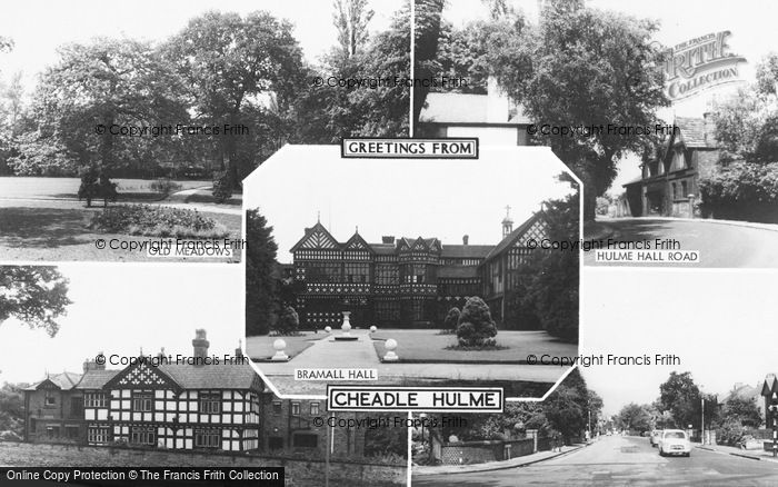 Photo of Cheadle Hulme, Composite c.1960