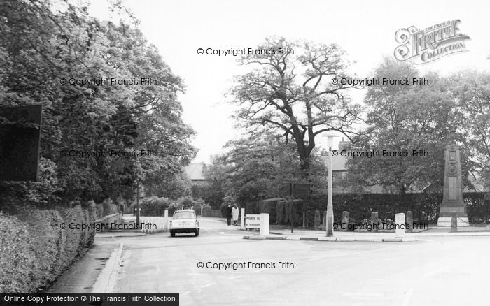 Photo of Cheadle Hulme, Memorial Corner c.1965