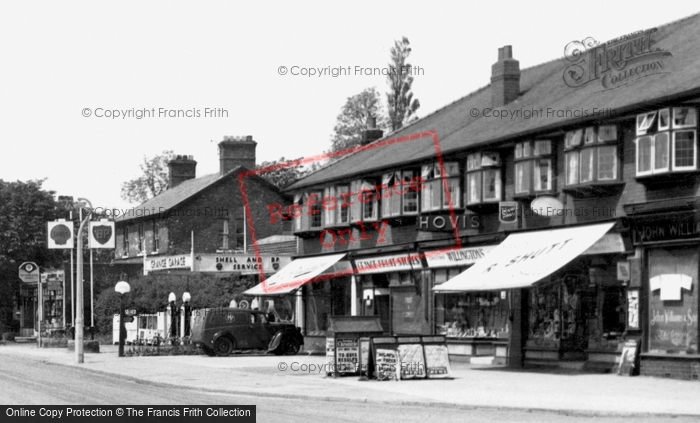 Photo of Cheadle Hulme, Shop Parade On Cheadle Road c.1955