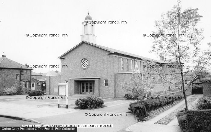 Photo of Cheadle Hulme, St Andrew's Church c.1965