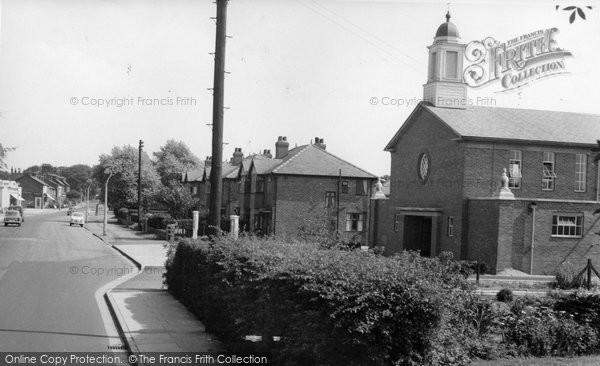 Photo of Cheadle Hulme, St Andrew's Church, Cheadle Road c.1960