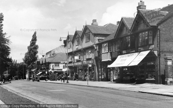 Photo of Cheadle Hulme, Station Road c.1950