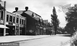 Station Road c.1955, Cheadle Hulme