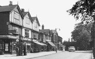 Cheadle Hulme, Station Road c1955