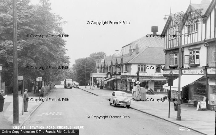 Photo of Cheadle Hulme, Station Road c.1960