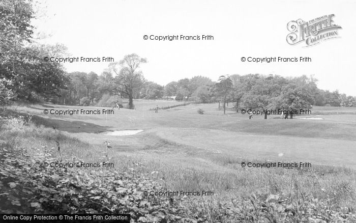 Photo of Cheadle Hulme, The Golf Links c.1955