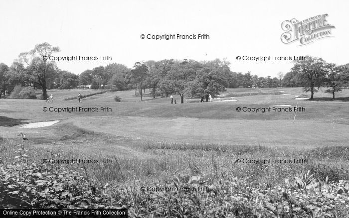 Photo of Cheadle Hulme, The Golf Links c.1955