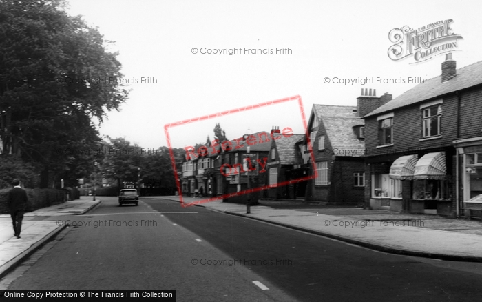 Photo of Cheadle Hulme, The Village c.1965
