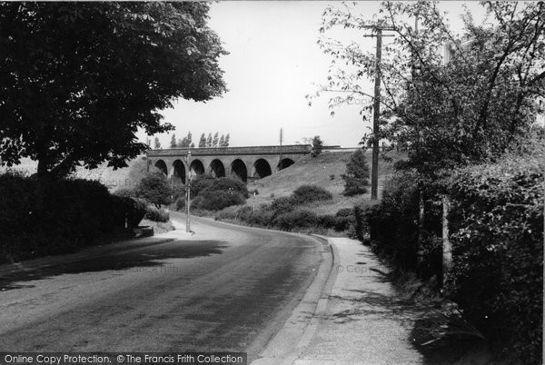 Photo of Cheadle Hulme, Viaduct, Ladybridge Road c.1960
