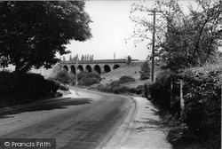 Viaduct, Ladybridge Road c.1960, Cheadle Hulme