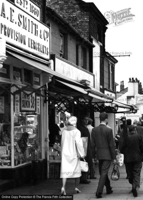Photo of Cheadle, Shopping On High Street 1962